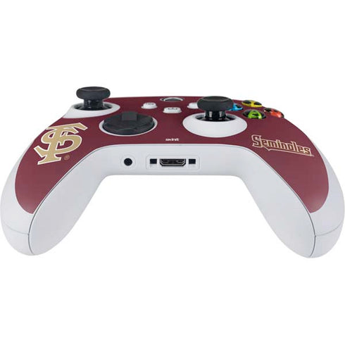 Florida State FSU Seminoles Initials Xbox Series S Controller Skin